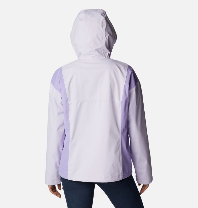 Thumbnail: Women's Hikebound Rain Jacket, Color: Purple Tint, Frosted Purple, image 2