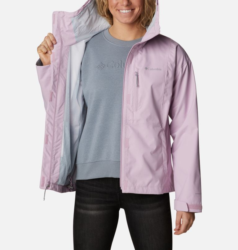 Women's Hikebound Jacket, Color: Aura, image 5