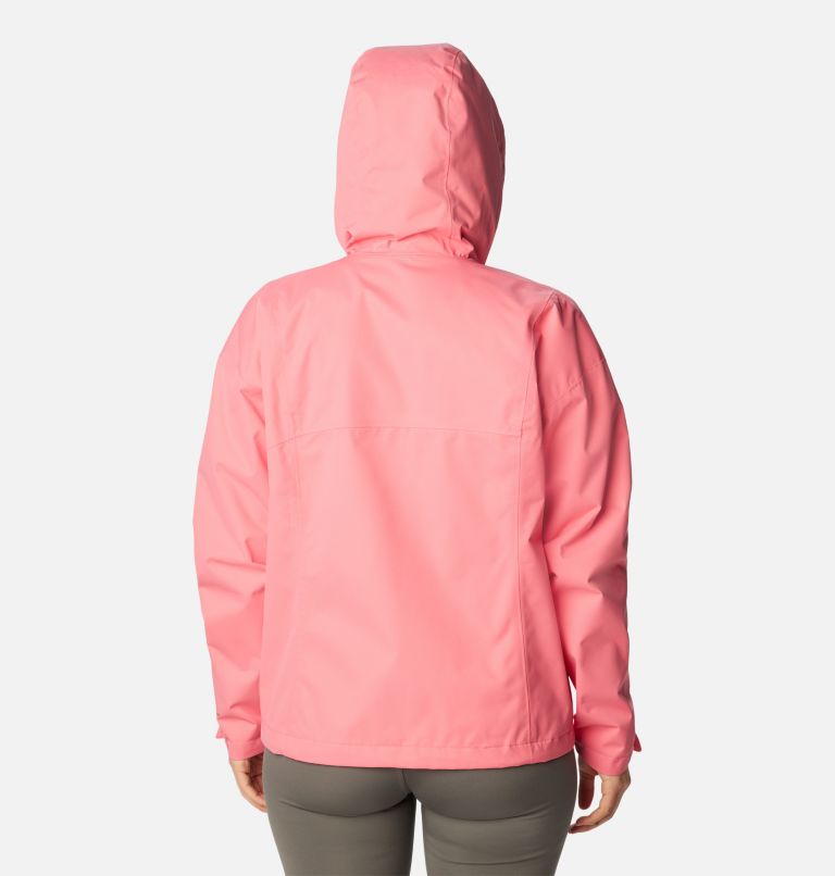 Women's Hikebound Rain Jacket, Color: Camellia Rose, image 2