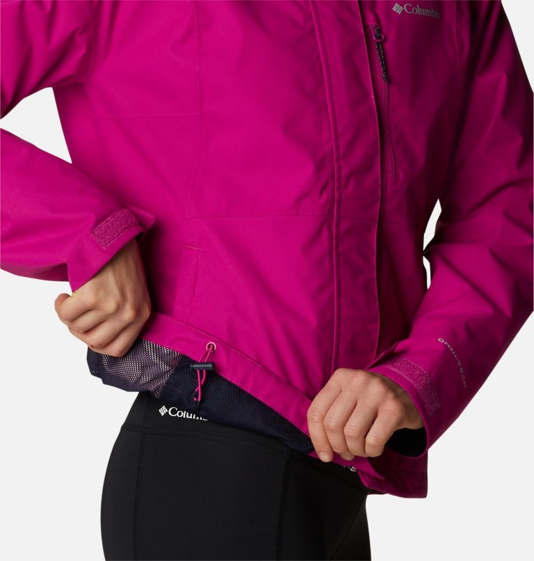 Thumbnail: Women's Hikebound Jacket, Color: Wild Fuchsia, image 6