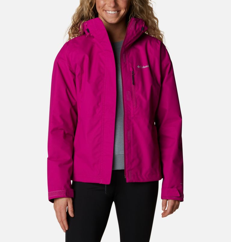 Thumbnail: Women's Hikebound Jacket, Color: Wild Fuchsia, image 7