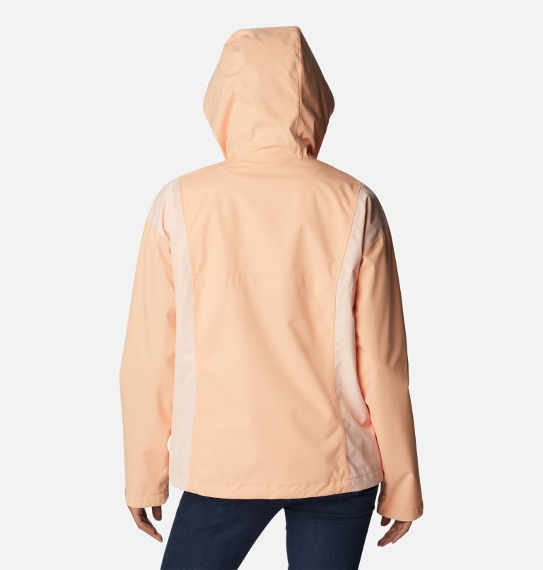 Thumbnail: Women's Hikebound Rain Jacket, Color: Peach, Peach Blossom, image 2