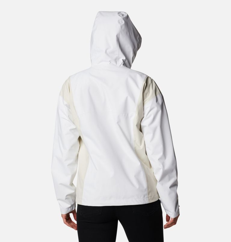 Hikebound wasserdichte Shell-Jacke für Frauen, Color: White, Chalk, image 2