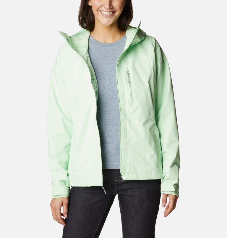 Thumbnail: Chaqueta shell impermeable Hikebound para mujer, Color: Key West, image 7