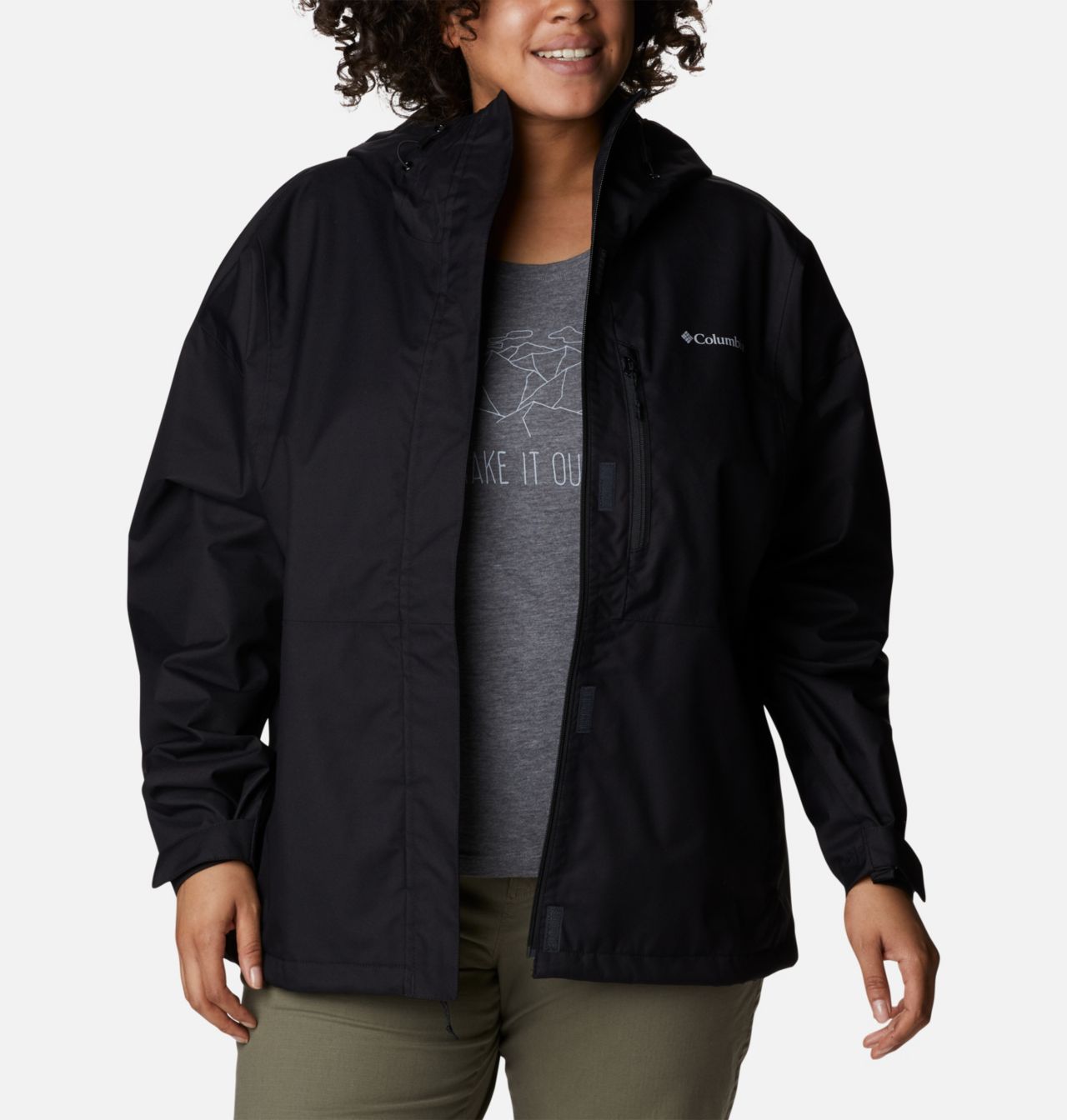 Women's Hikebound™ Rain Jacket - Plus Size 7