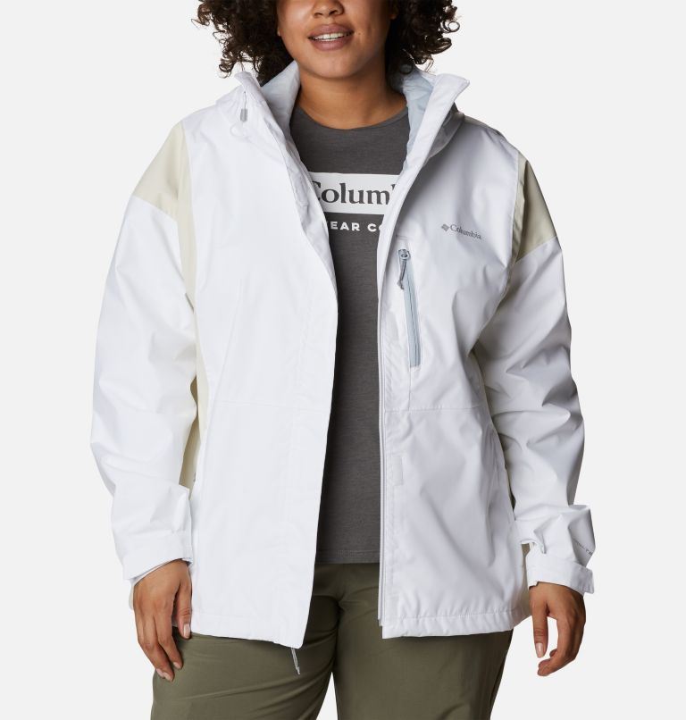 Thumbnail: Women's Hikebound Jacket - Plus Size, Color: White, Chalk, image 7