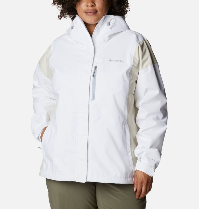 Thumbnail: Women's Hikebound Jacket - Plus Size, Color: White, Chalk, image 1