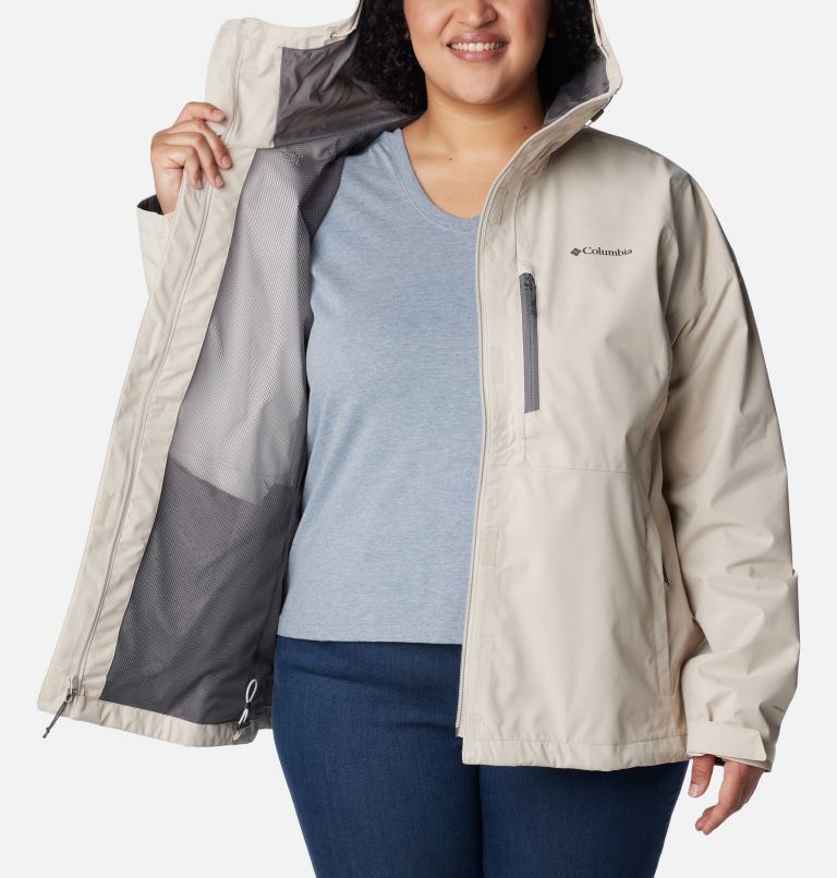 Women's Hikebound Rain Jacket - Plus Size, Color: Dark Stone, image 5