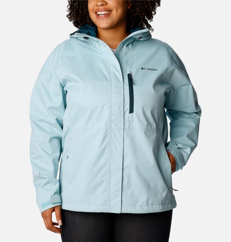 Plus size rain hot sale jacket columbia