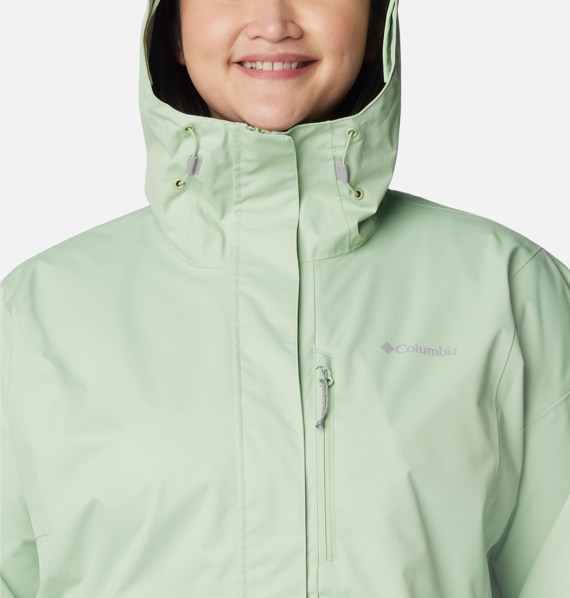 Columbia women's plus size cheap rain jackets