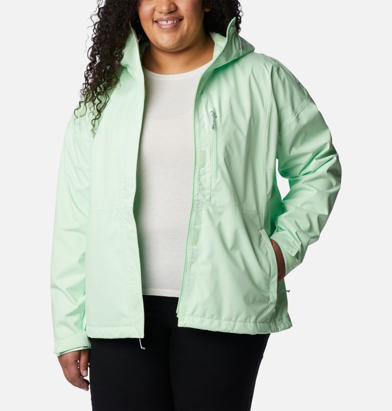 Thumbnail: Women's Hikebound Rain Jacket - Plus Size, Color: Key West, image 7