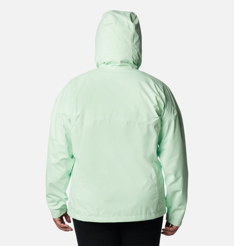 Women's Hikebound Rain Jacket - Plus Size, Color: Key West, image 2