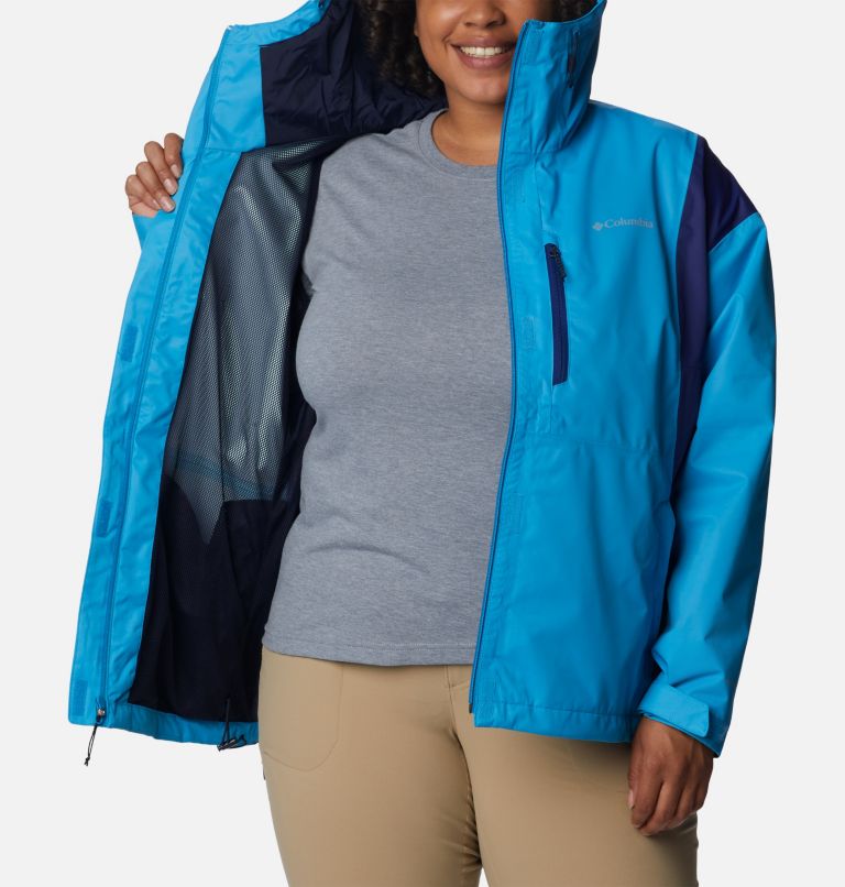 Women's Hikebound Jacket - Plus Size, Color: Blue Chill, Dark Sapphire, image 5