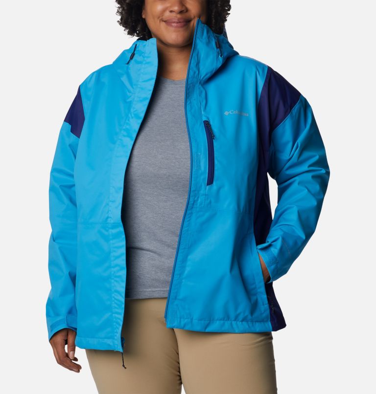 Women's Hikebound Jacket - Plus Size, Color: Blue Chill, Dark Sapphire, image 7