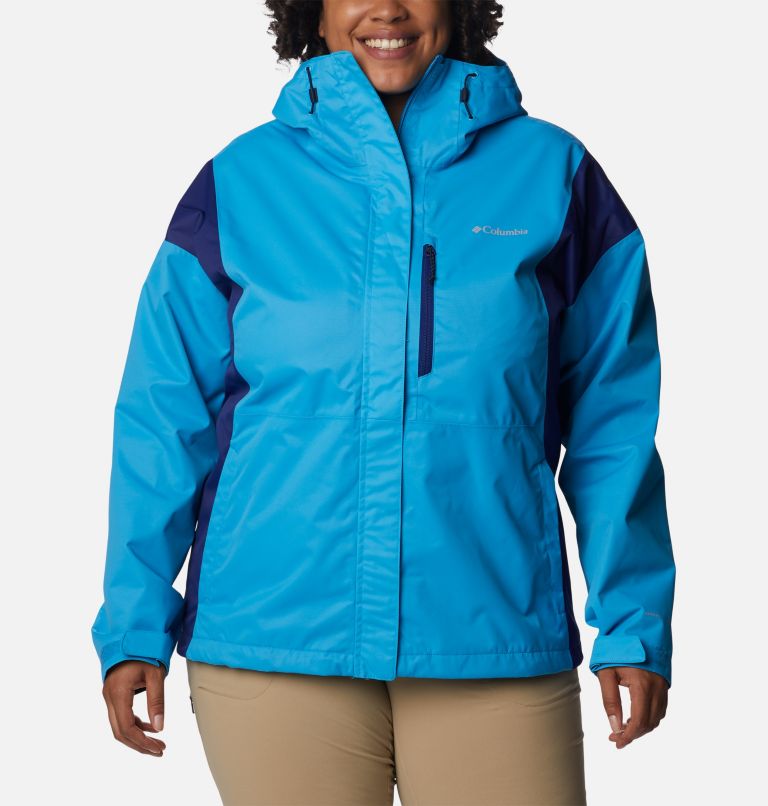 Thumbnail: Women's Hikebound Jacket - Plus Size, Color: Blue Chill, Dark Sapphire, image 1