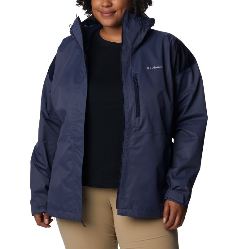 Thumbnail: Women's Hikebound Jacket - Plus Size, Color: Nocturnal, Dark Nocturnal, image 7
