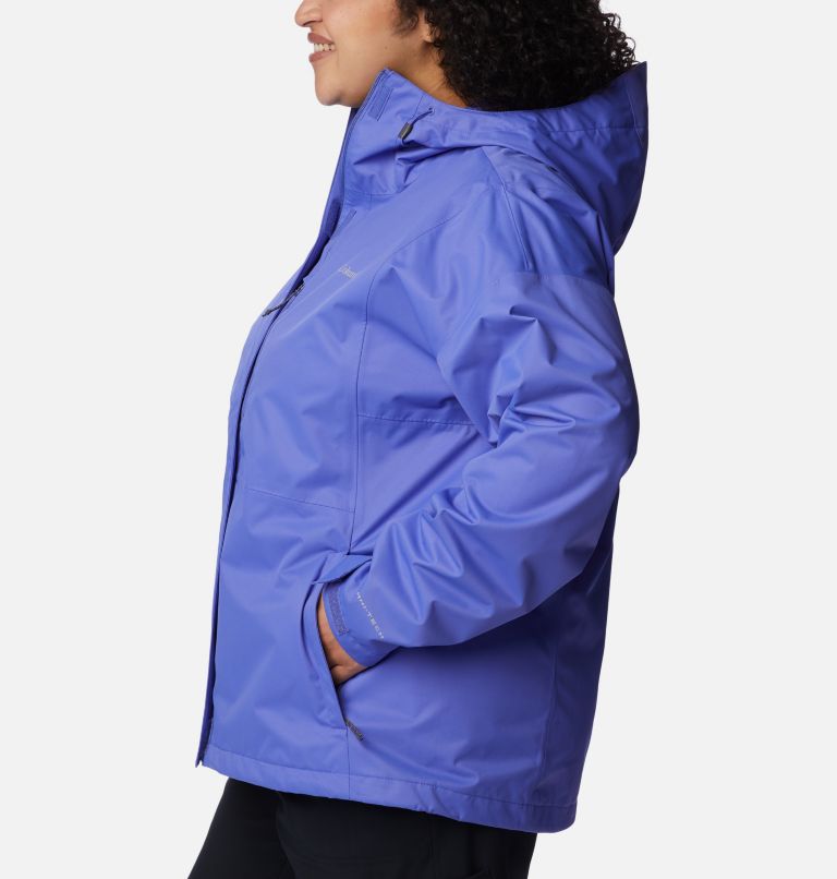 Women's Hikebound Rain Jacket - Plus Size, Color: Purple Lotus, image 3