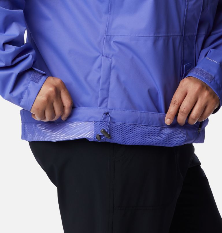 Women's Hikebound Rain Jacket - Plus Size, Color: Purple Lotus, image 6