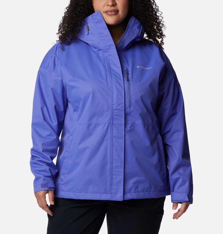 Women's Hikebound Rain Jacket - Plus Size, Color: Purple Lotus, image 1