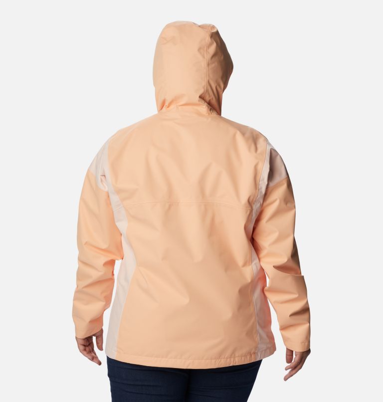 Women's Hikebound Rain Jacket - Plus Size, Color: Peach, Peach Blossom, image 2