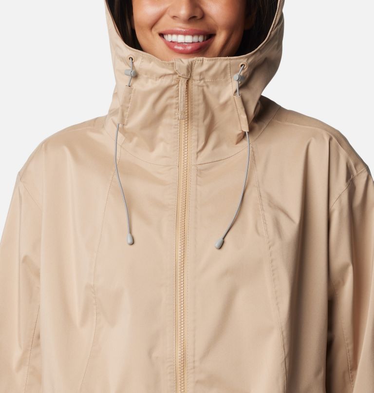 Chaqueta shell larga e impermeable Weekend Adventure™ para mujer