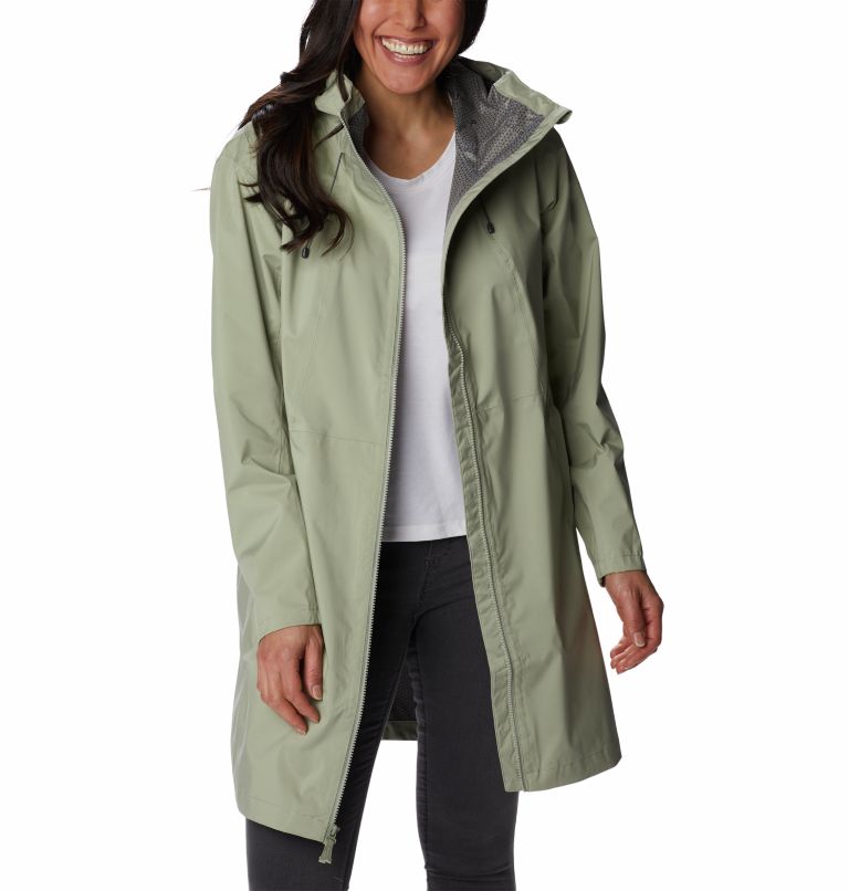 Chaqueta shell larga e impermeable Weekend Adventure™ para mujer