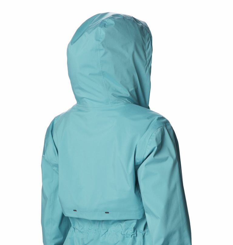 Veste Longue Imperméable Weekend Adventure Femme, Color: Sea Wave, image 6