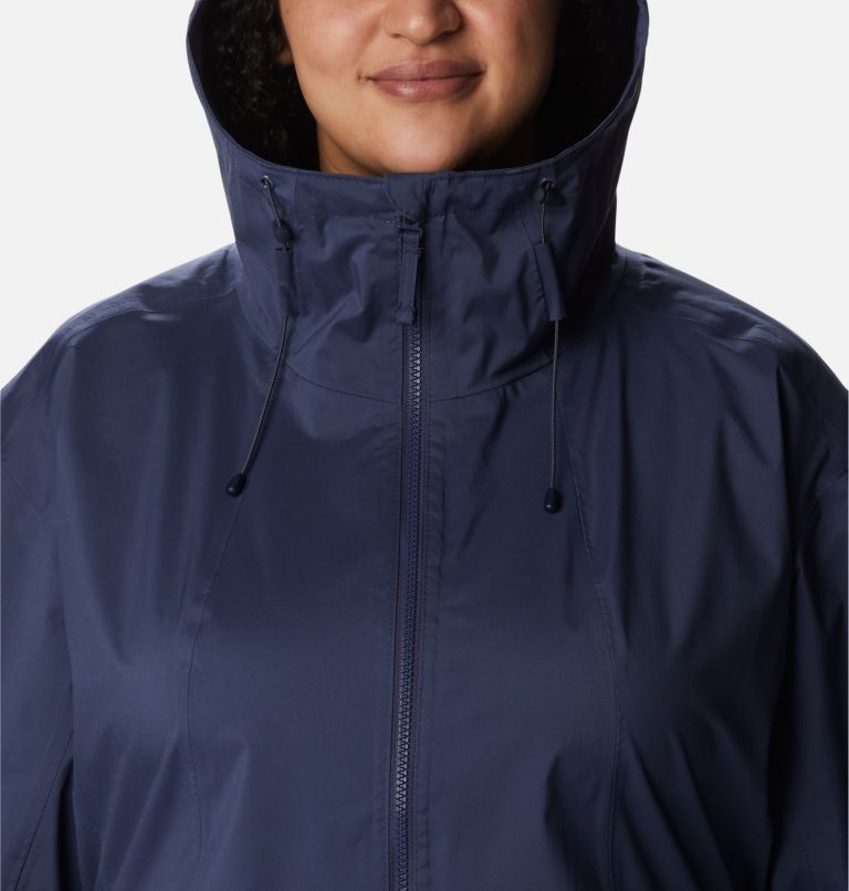 Women's Weekend Adventure Long Shell Jacket - Plus Size, Color: Nocturnal