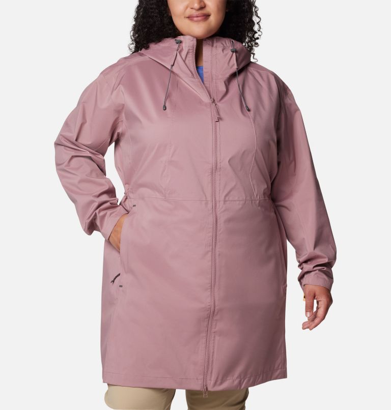 Women s Weekend Adventure Long Shell Jacket Plus Size