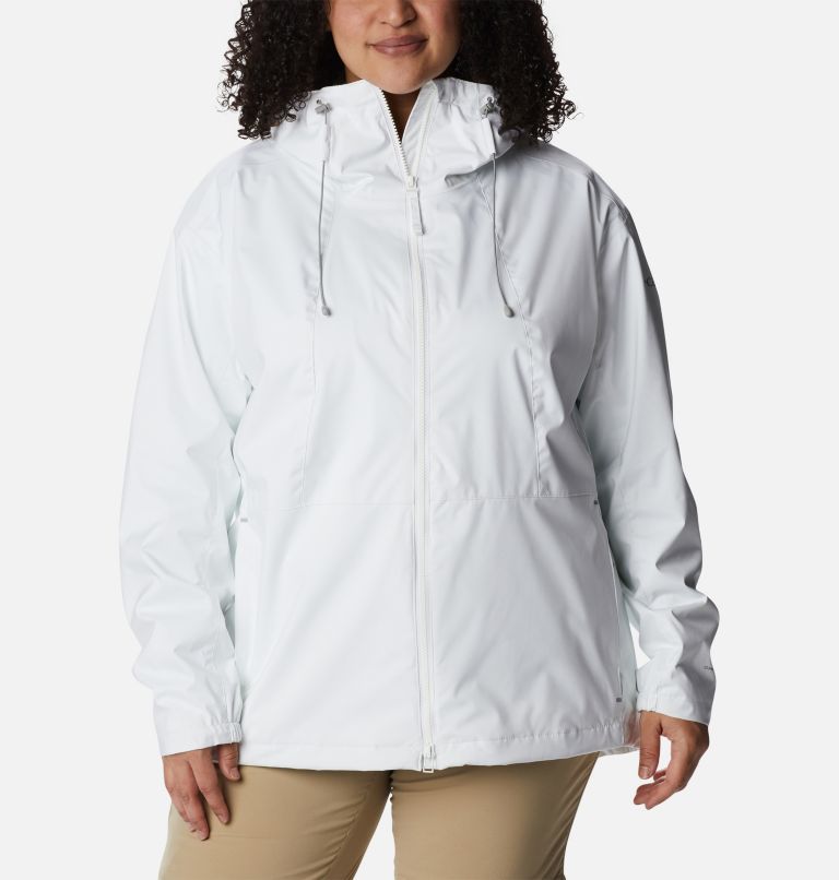 Thumbnail: Women's Sunrise Ridge Jacket - Plus Size, Color: White, image 1