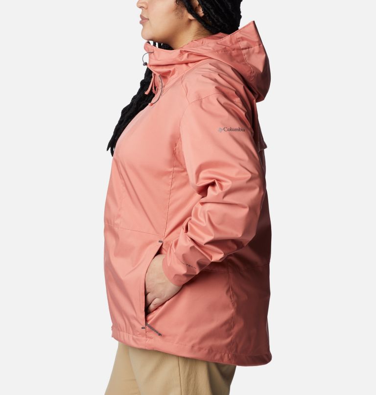 Women's Sunrise Ridge Jacket - Plus Size, Color: Dark Coral, image 3