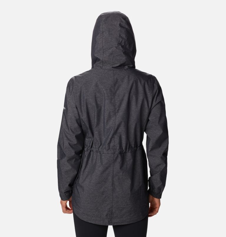 Women's Lillian Ridge Rain Shell, Color: Black, image 2