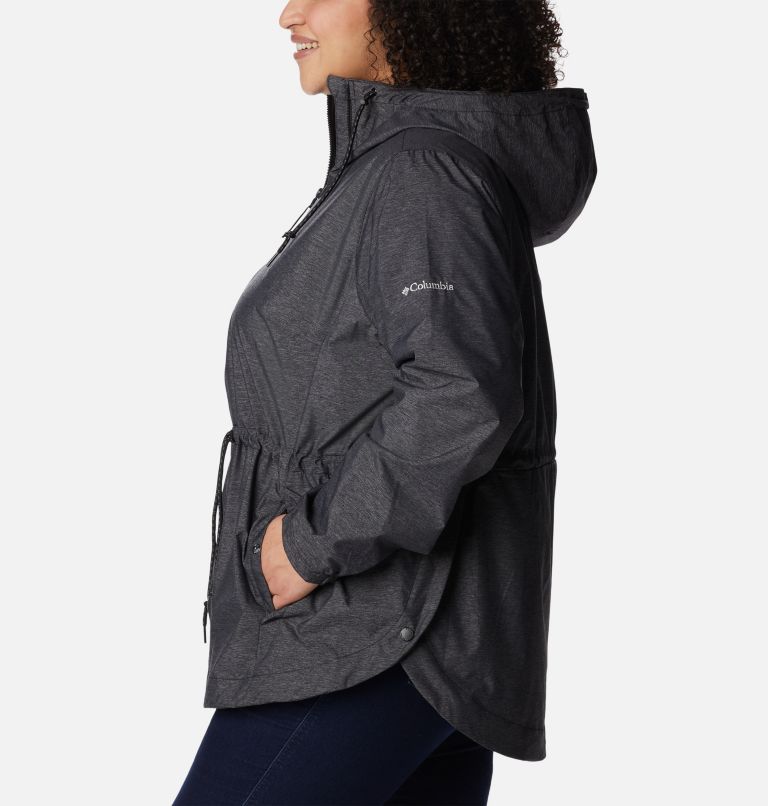 Thumbnail: Women's Lillian Ridge Shell Jacket - Plus Size, Color: Black, image 3