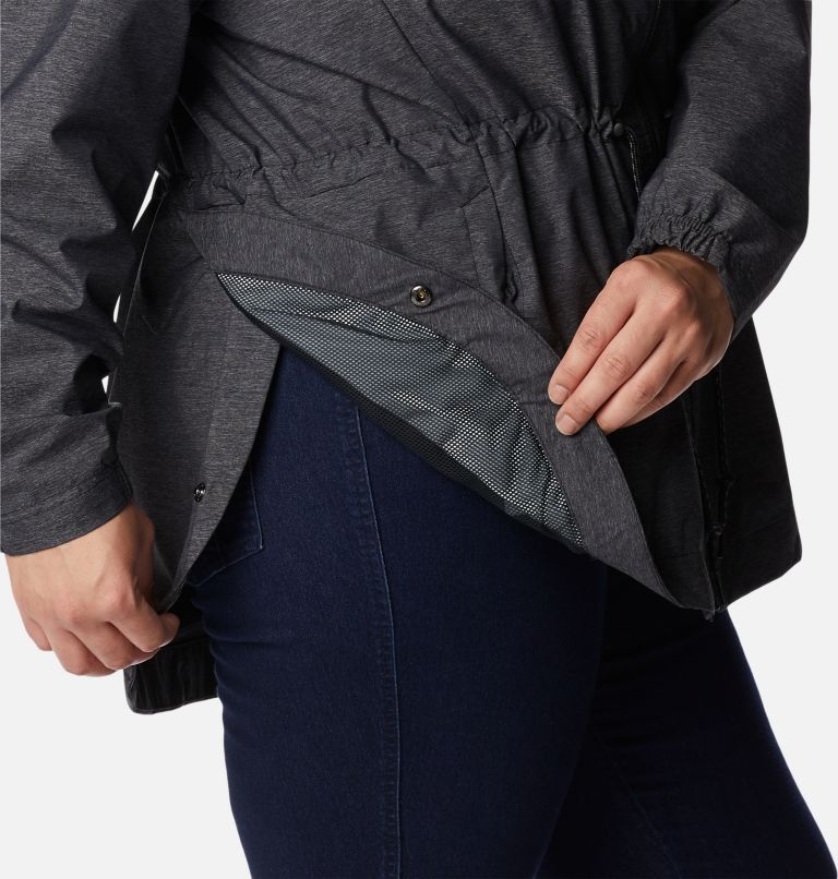 Thumbnail: Women's Lillian Ridge Shell Jacket - Plus Size, Color: Black, image 6