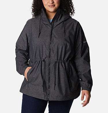 Visita lo Store di ColumbiaColumbia Women's W Valley Elite Stretch Waterproof Rain Hooded Full Zip Jacket Beet 