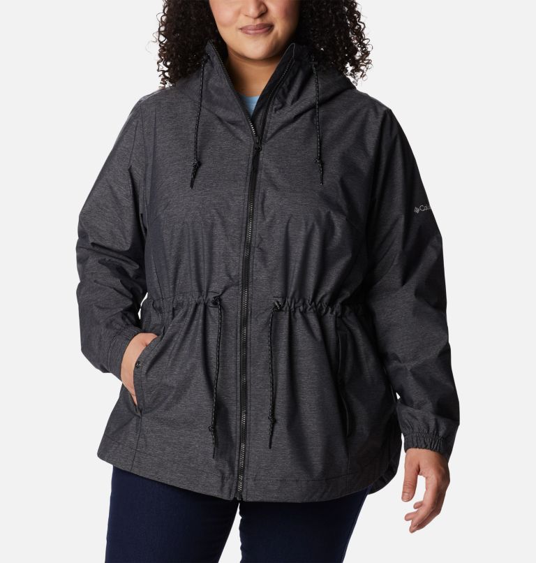 Women's Lillian Ridge Shell Jacket - Plus Size, Color: Black, image 1