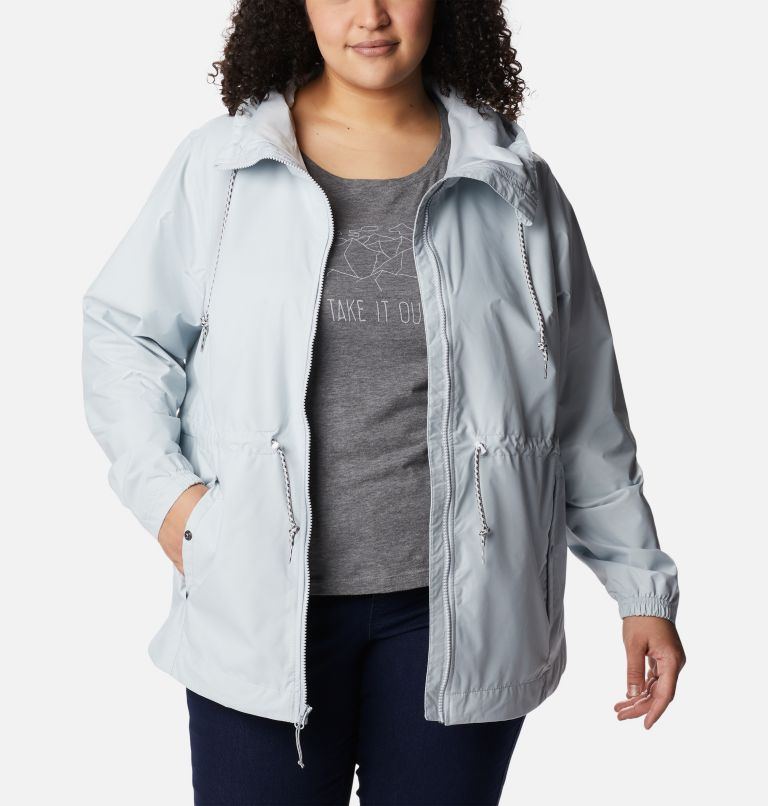 Women's Lillian Ridge Shell Jacket - Plus Size, Color: Cirrus Grey, image 7