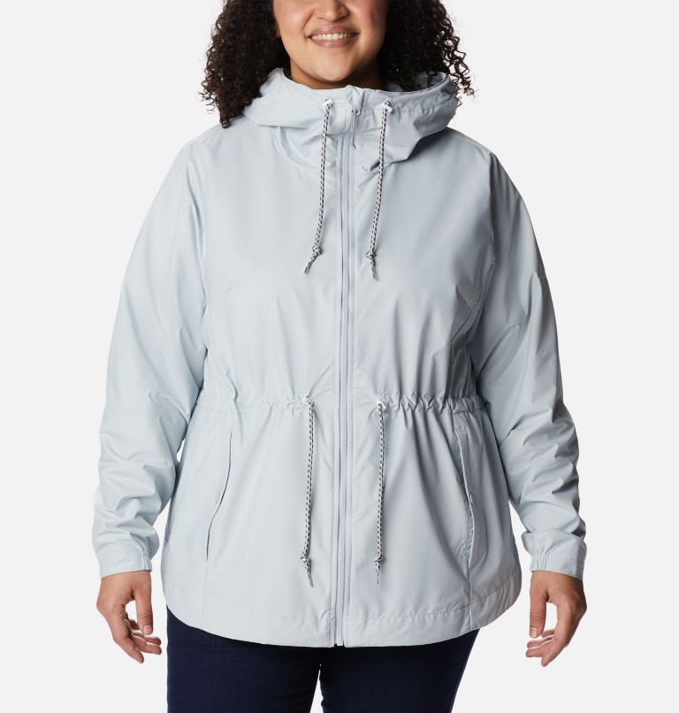 Women's Lillian Ridge Shell Jacket - Plus Size, Color: Cirrus Grey, image 1