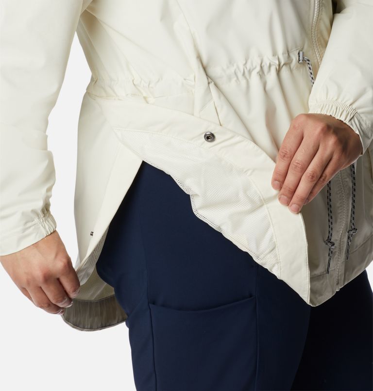 Women's Lillian Ridge Shell Jacket - Plus Size, Color: Chalk, image 6
