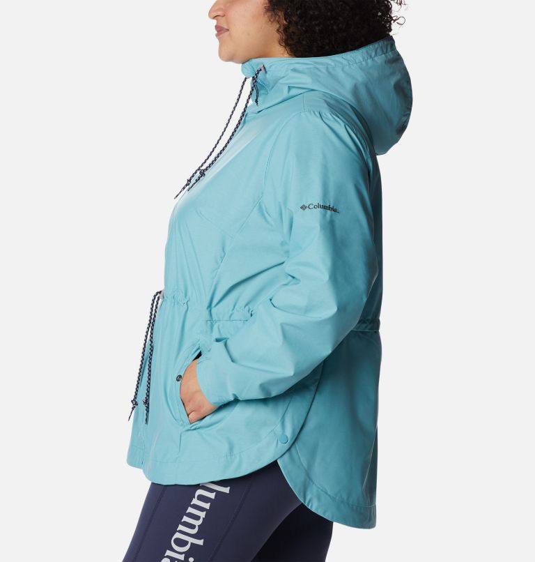 Women's Lillian Ridge Shell Jacket - Plus Size, Color: Sea Wave