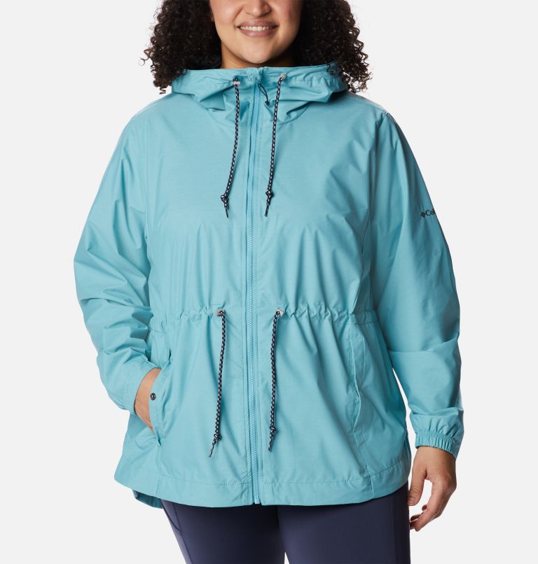Women's Lillian Ridge Shell Jacket - Plus Size, Color: Sea Wave