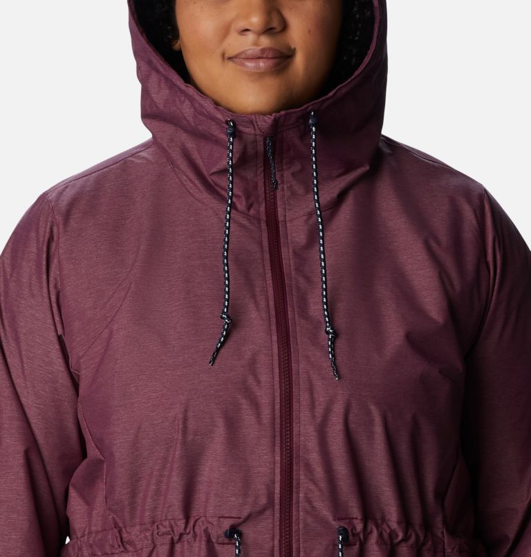 Women's Lillian Ridge Shell Jacket - Plus Size, Color: Marionberry, image 4