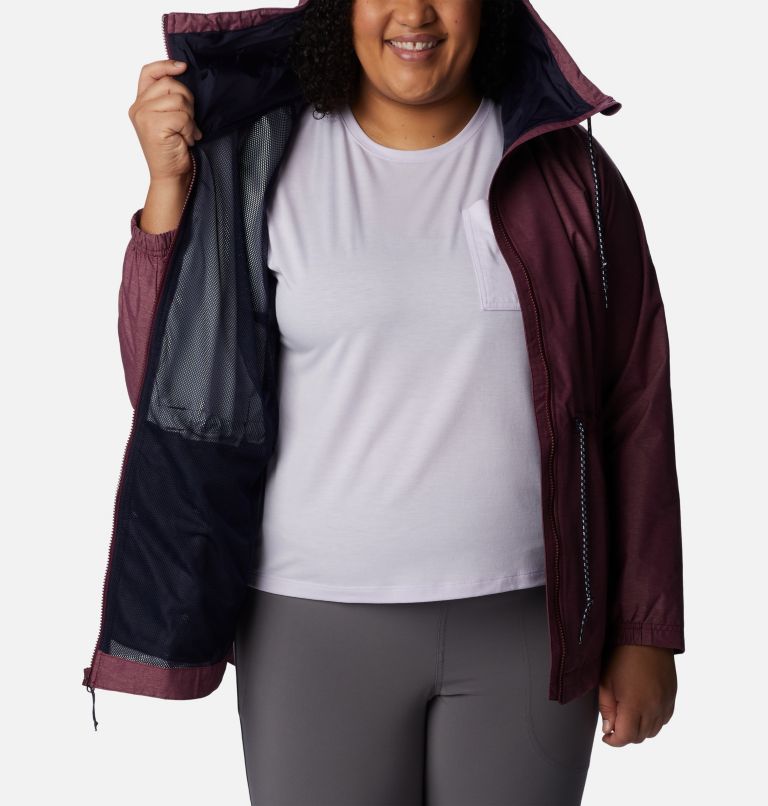 Women's Lillian Ridge Shell Jacket - Plus Size, Color: Marionberry, image 5