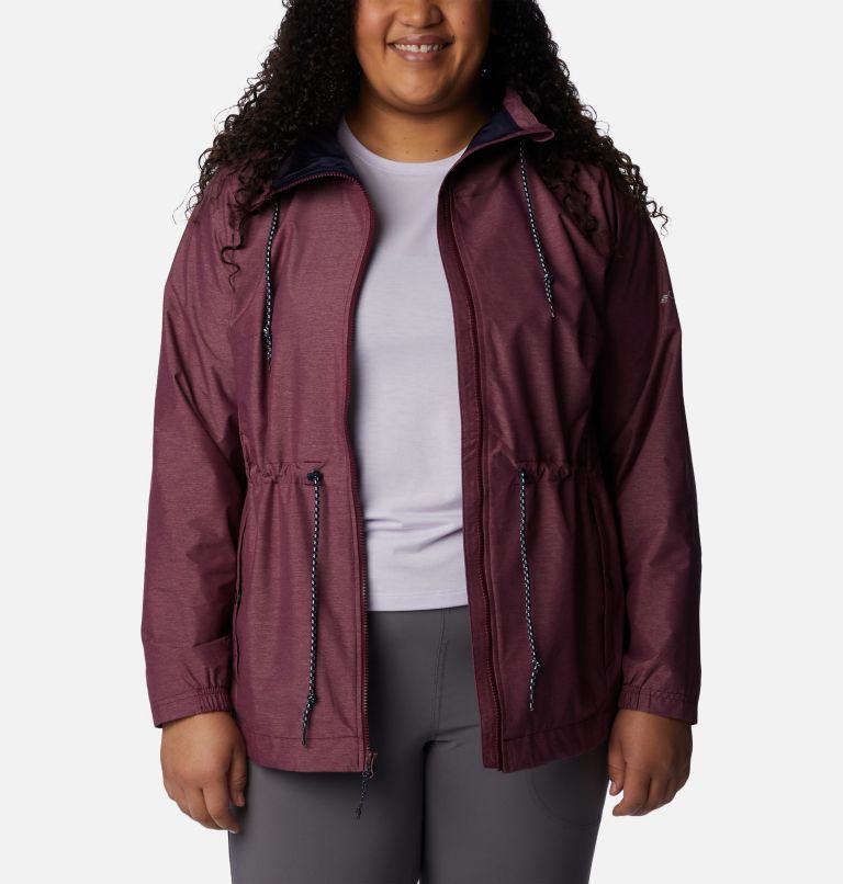 Women's Lillian Ridge Shell Jacket - Plus Size, Color: Marionberry, image 7