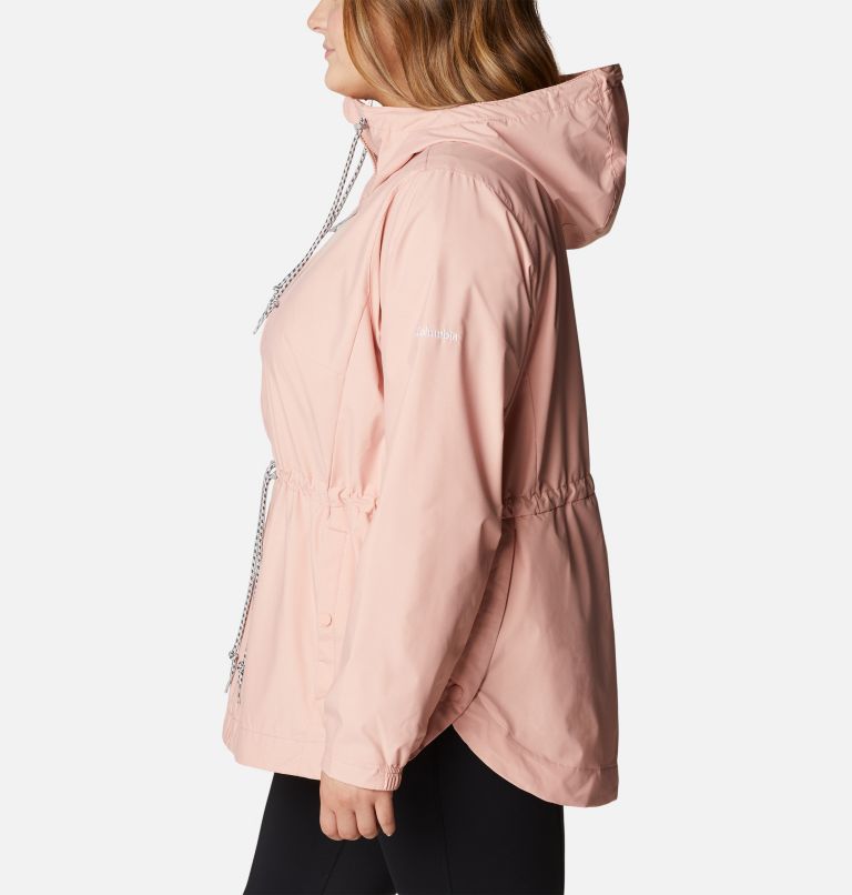 Women's Lillian Ridge Shell Jacket - Plus Size, Color: Faux Pink