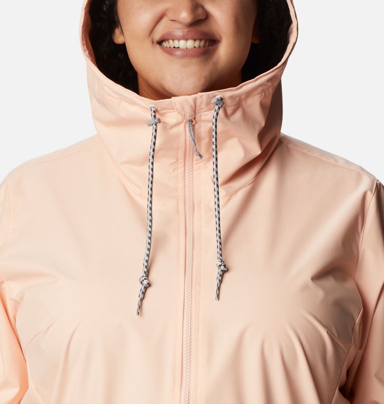 Women's Lillian Ridge Shell Jacket - Plus Size, Color: Peach Blossom, image 4