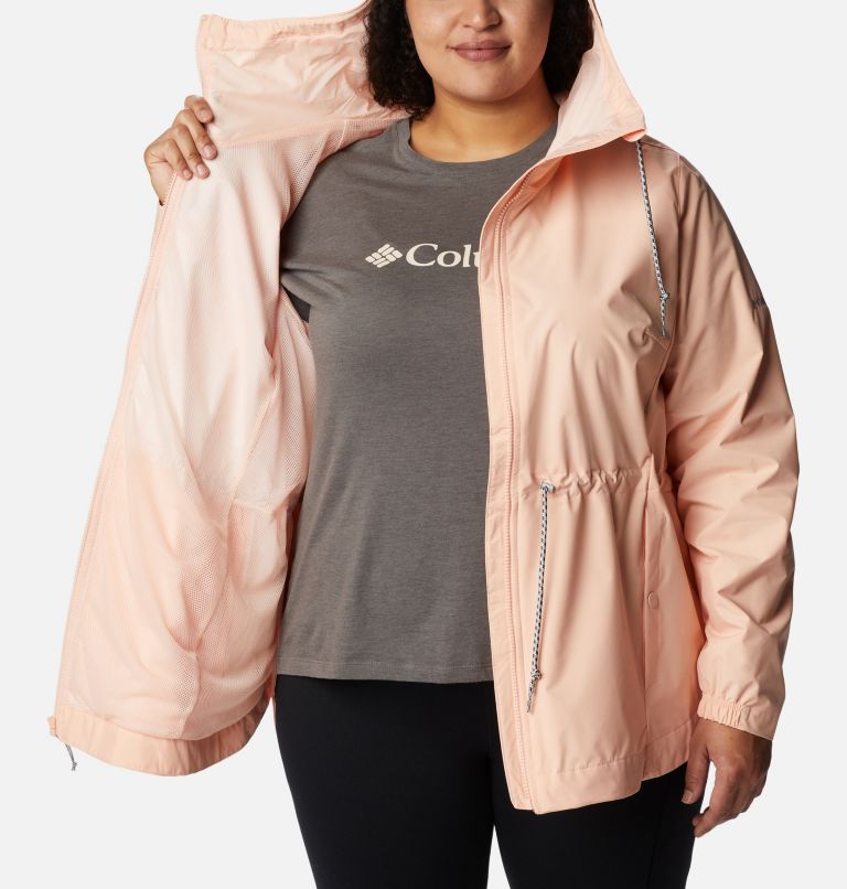 Women's Lillian Ridge Shell Jacket - Plus Size, Color: Peach Blossom, image 5