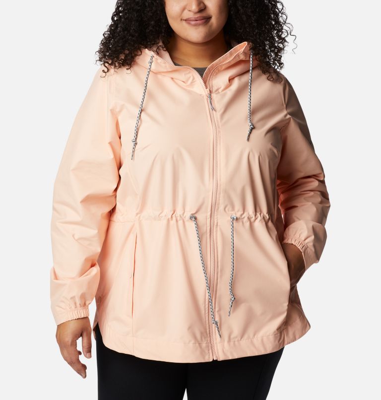 Women's Lillian Ridge Shell Jacket - Plus Size, Color: Peach Blossom, image 1