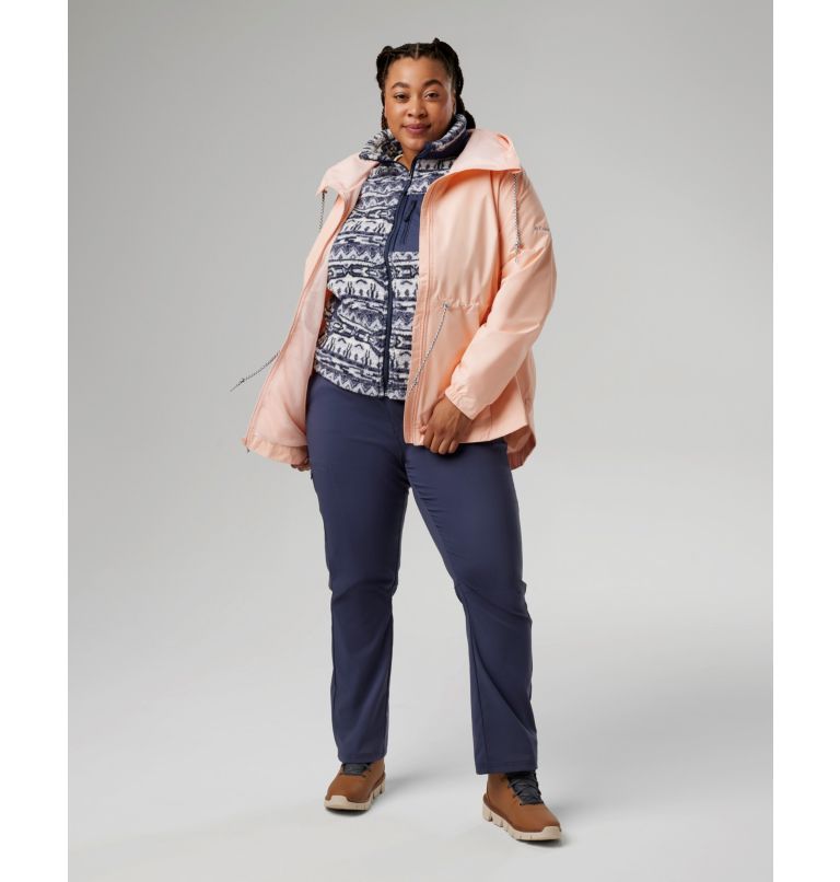 Women's Lillian Ridge Shell Jacket - Plus Size, Color: Peach Blossom, image 9