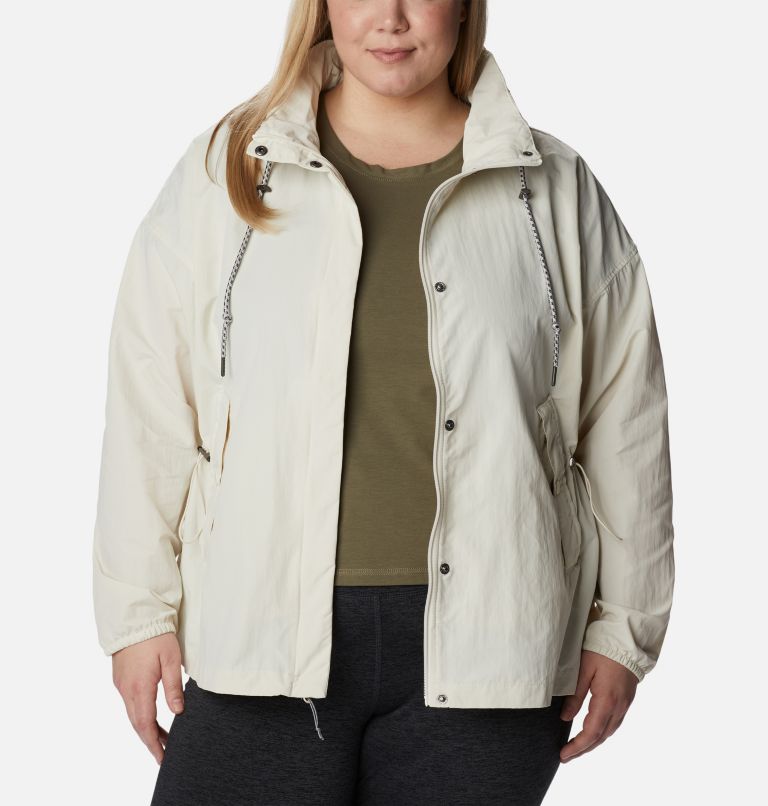 Thumbnail: Women's Day Trippin' II Jacket - Plus Size, Color: Chalk, image 6